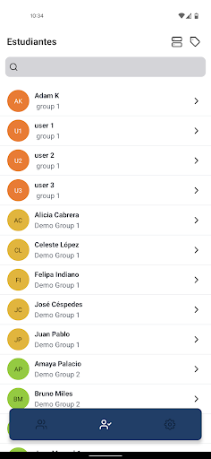 Android application Pentabilities screenshort