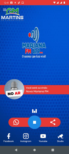 Radio Nova Mariana FM Screen 3