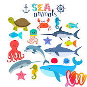 How to Draw Ocean Animals