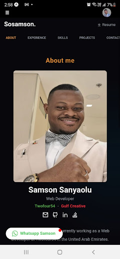 Sosamson App Screenshot 2 - AppWisp.com