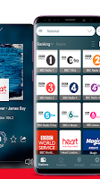 screenshot of Radio UK - online radio player