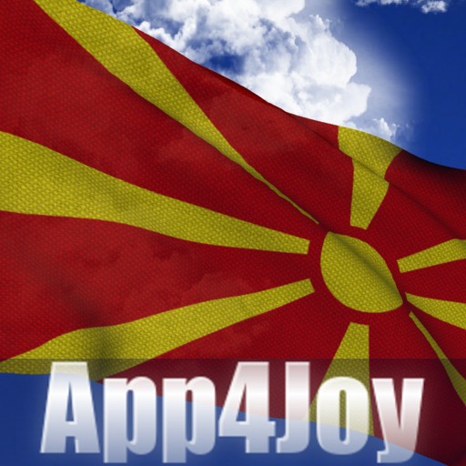 Macedonia Flag Live Wallpaper logo