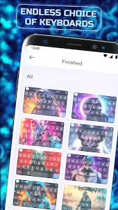 NeonKeys: Luminous Keyboards