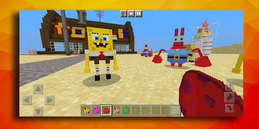Android application Mod Spingebob Minecraft screenshort