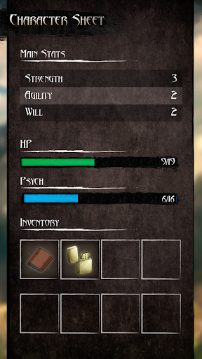 Transomnia Horror Gamebook Screenshot 2