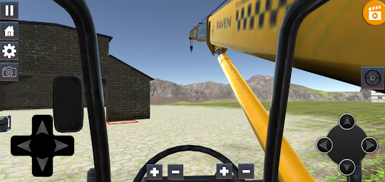 起重機推土機拖拉機挖掘機駕駛模擬器遊戲