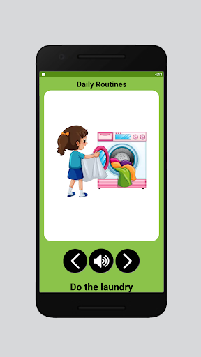 Basic Words Learning Screen 2