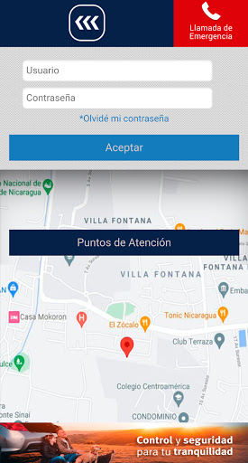 Android application TrackNic screenshort