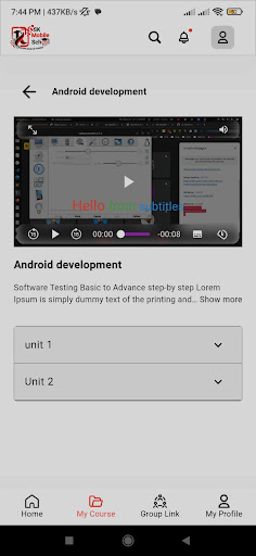 Sk Mobile School Screen 3
