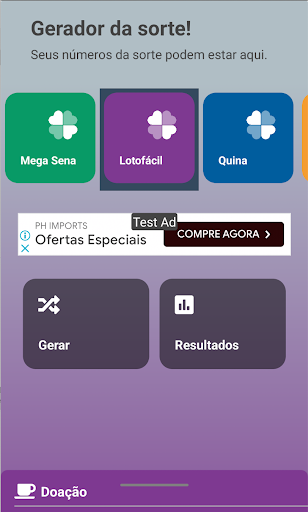 Gerador da Sorte Loteria Screen 3