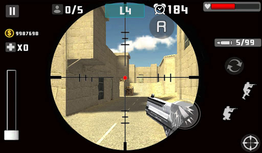 Gun Shot Fire War - Action - games