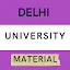 Delhi University Exam Material