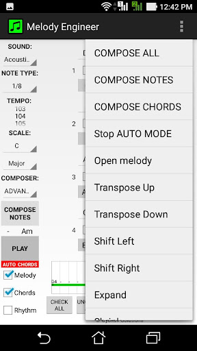 Screenshot of Melody Engineer
