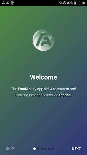 Android application FoodAbility screenshort