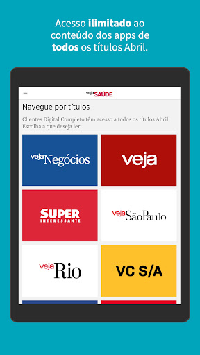 VEJA SAÚDE screenshot 12