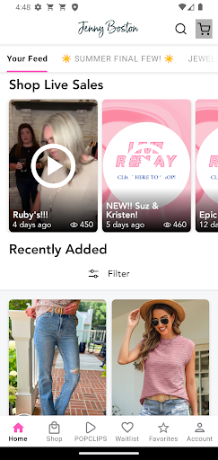Screenshot of Jenny Boston Boutique
