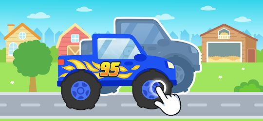 怪物卡車 赛车 - 儿童游戏 2-5歲. 賽車 兒童遊戲