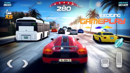 Race Pro: Speed ​​Car Racer no trânsito