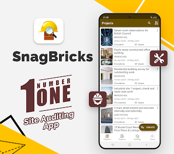 SnagBricks - Site Auditing Screenshot