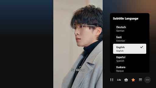 Screenshots from app