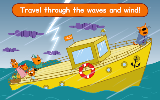 Kid-E-Cats Sea Adventure! Kitty Cat Games for Kids screenshots 21