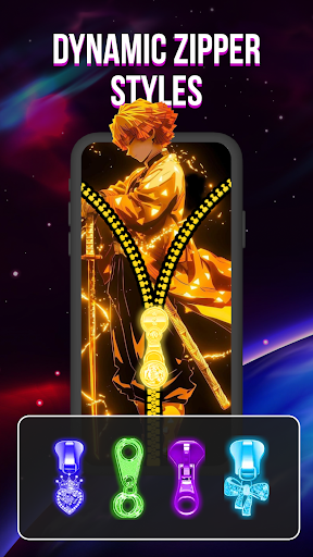 Zip Screen lock - Zipper Lock screenshot 4