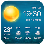 Cover Image of Download Local Weather Widget&Forecast  APK