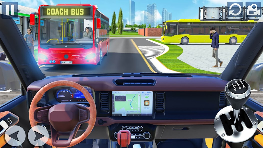 Passenger City Coach Bus Game banner