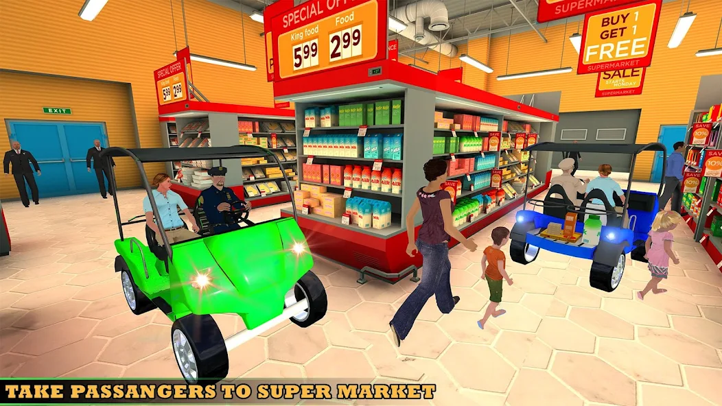 Smart Taxi Driving Simulator Screen Shots 8