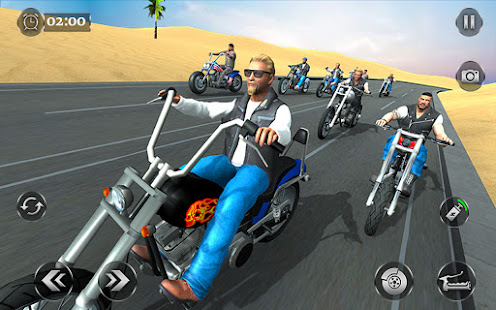 Real Gangster Bike Racing apktram screenshots 12
