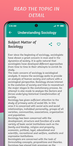 Understanding Sociology Screen 3