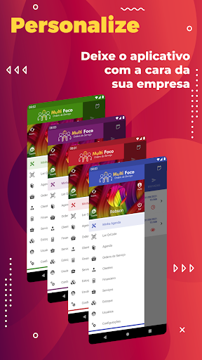 Android application Ordem de Serviço e Orçamento screenshort