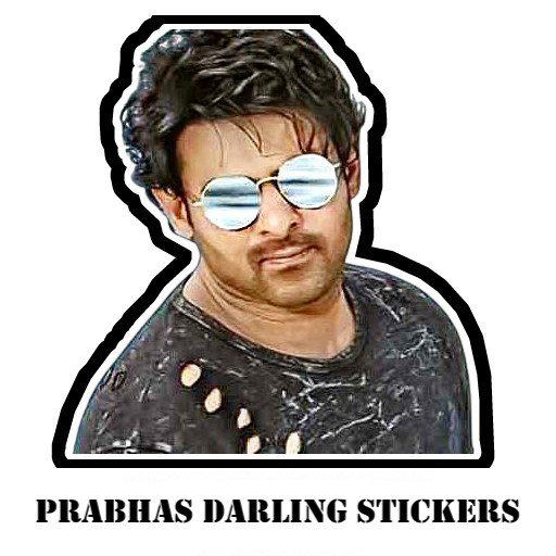 Prabhas Darling Stickers logo
