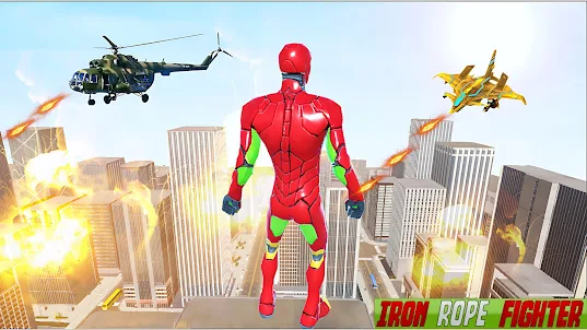 Iron Hero Superhero City Fight