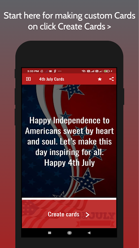4th of July Cards & Wishes Screen 2