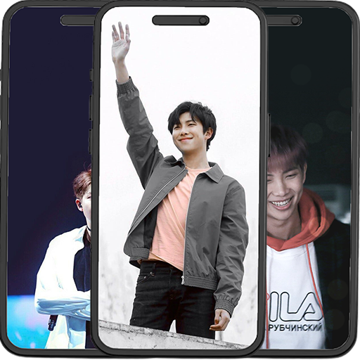 RM Wallpaper - Kim Namjoon logo