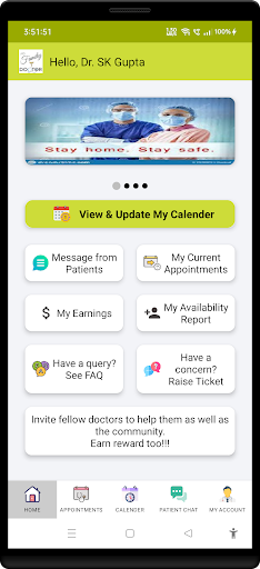 Android application MFD Doctor - Online Consulting screenshort