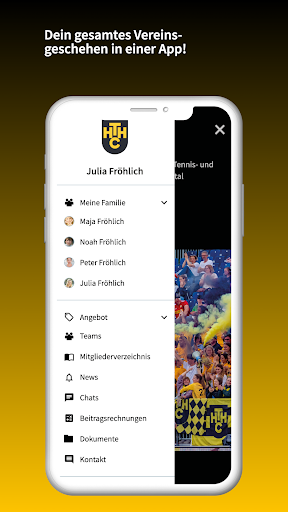 Android application HTHC Club-App screenshort