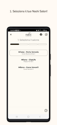 Nashi Salon Screen 2