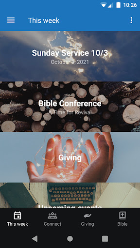 Android application Turkey Creek Baptist Church screenshort