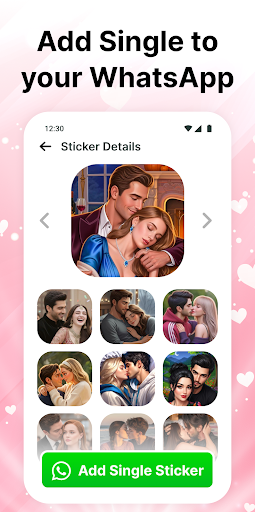 Romantic Stickers – WAStickers screenshot 10