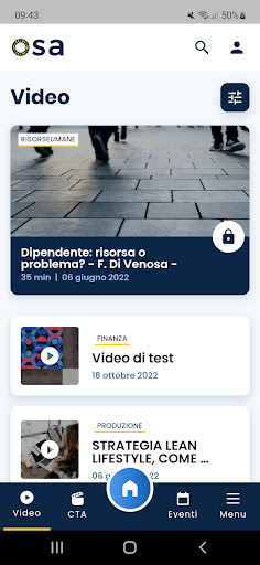 Android application OSA Community screenshort