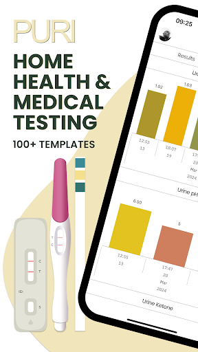 Android application PURI: Medical & Health Tracker screenshort