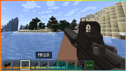 weapons mod for minecraft pe