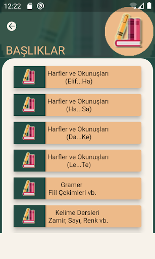 Arapça Öğrenelim Sesli Dersler Screen 2