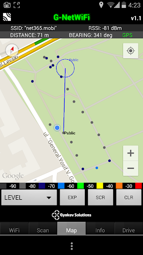 Screenshot of G-NetWiFi Pro
