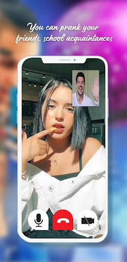 Android application Domelipa fake video call prank screenshort
