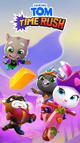 NOVO JOGO! 🎮🏃💨 Talking Tom Time Rush (Trailer Oficial de Lançamento) 