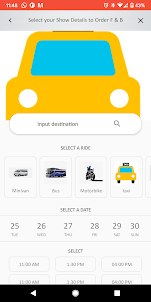 Ridehour taxi app