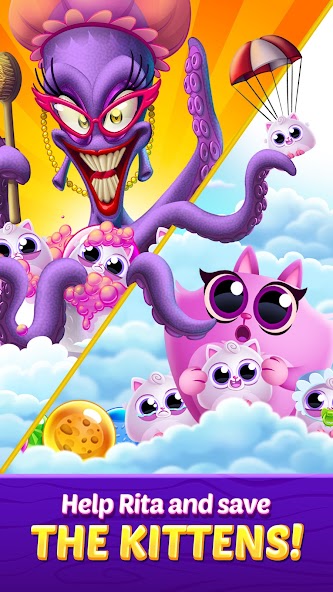 Cookie Cats Pop - Bubble Pop 1.75.0 APK + Mod (Unlimited money) for Android